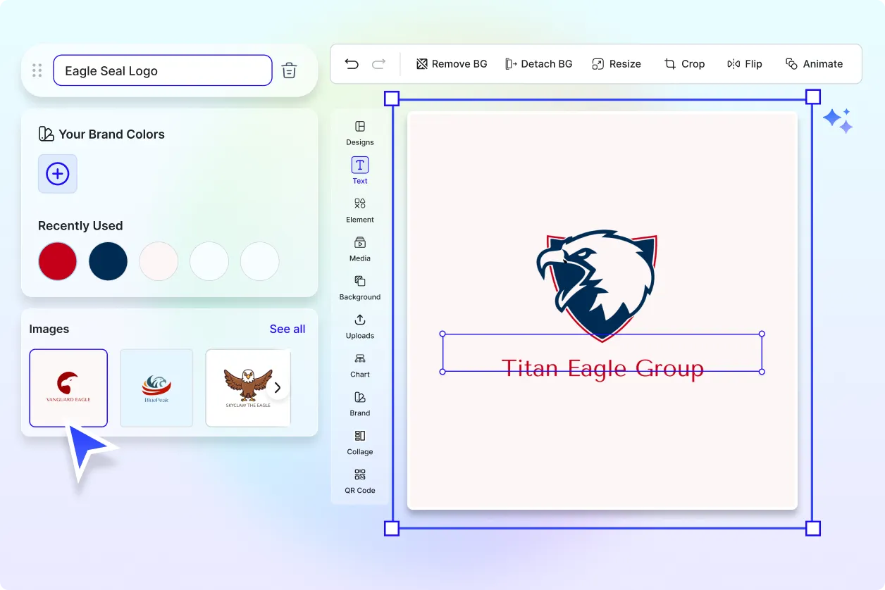 Meta – Free AI Eagle Logo Generator, Free AI Eagle Logo Maker Online